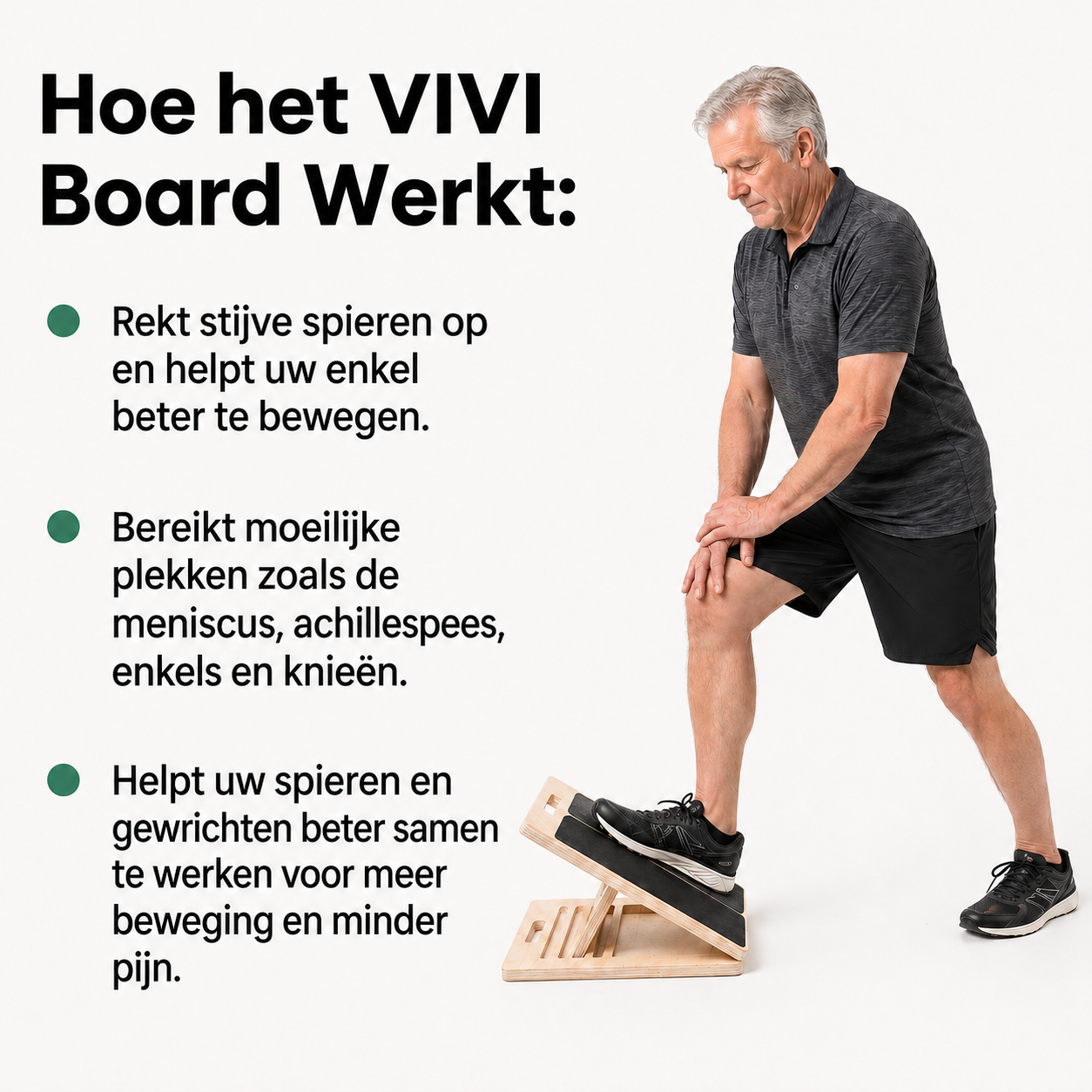 VIVI Stretch Board voor Soepeler Bewegen